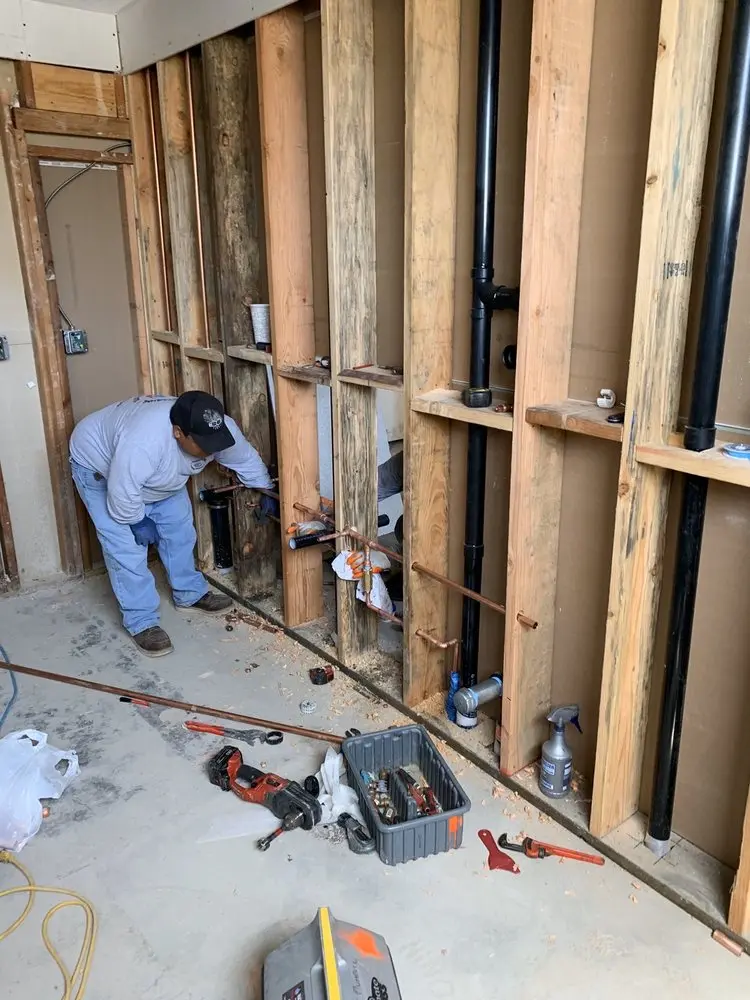Commercial rough-in plumbing for Commercial Plumbing in Peachtree Corners